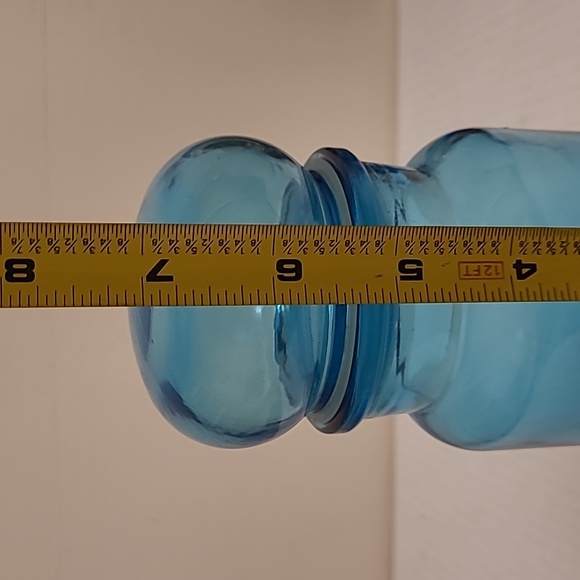 Vintage Blue Jar / Stash Jar - Picture 12 of 14